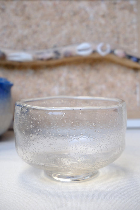 Chawan en verre soufflé