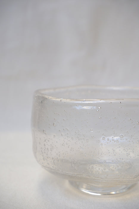 Chawan en verre soufflé