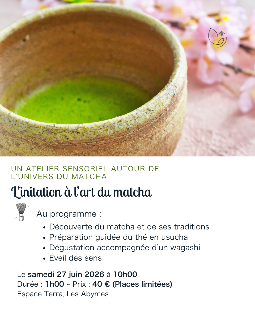 L'initiation à l'art du matcha